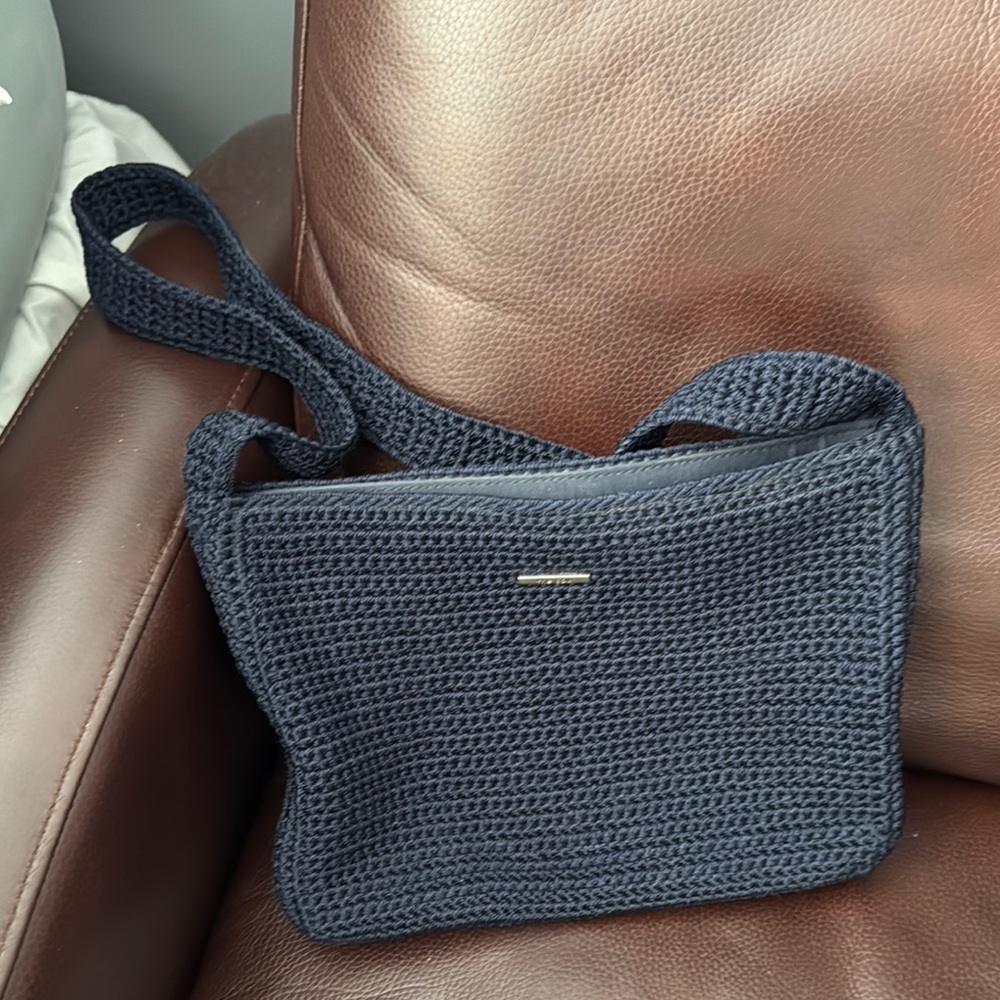 The Sak Navy Blue Shoulder Bag
